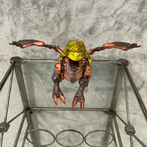 MEGA BLOKS Dragons Metal Ages Bronze Dragon, Solaris #9824 - light works Helmet - Picture 7 of 13